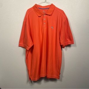 Tommy Bahama Orange Polo